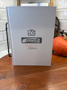 Couples Edition Hardcover Photo Journal - White- NWOT